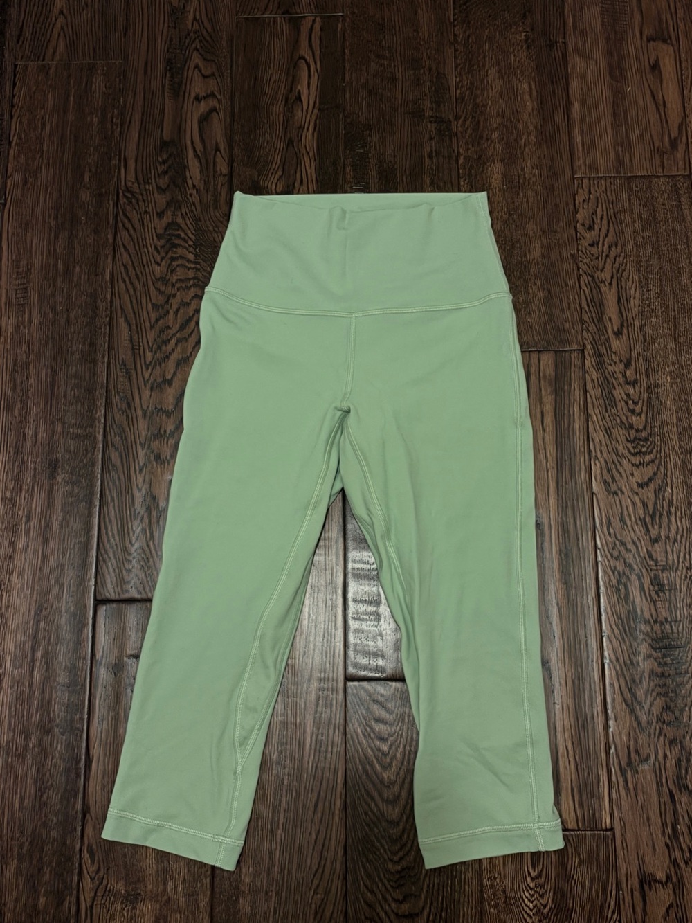 lululemon athletica Sage Green High-Rise Capri Leggings